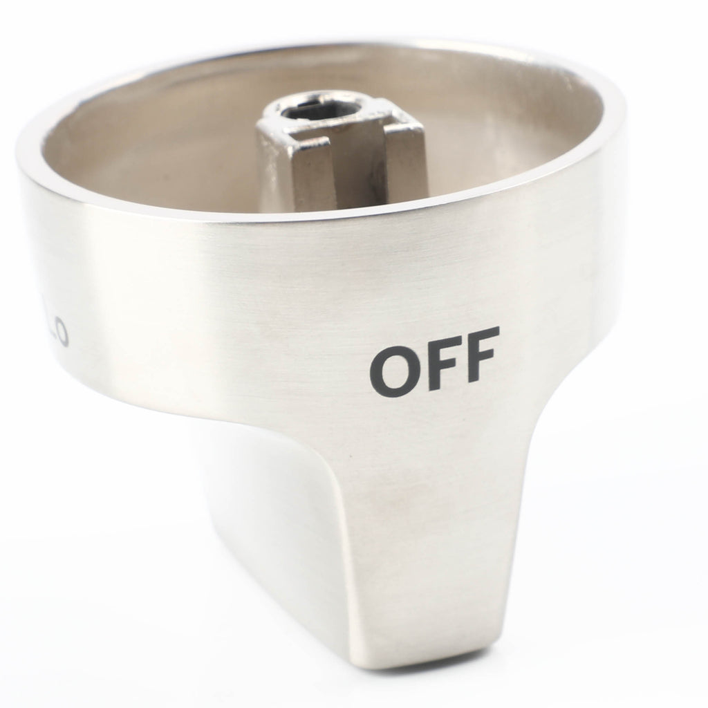 GE WB03X31672 Brushed Stainless Range Control Knob Genuine OEM photo 2