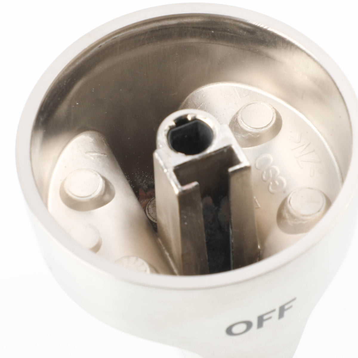 GE WB03X31672 Brushed Stainless Range Control Knob Genuine OEM photo 3