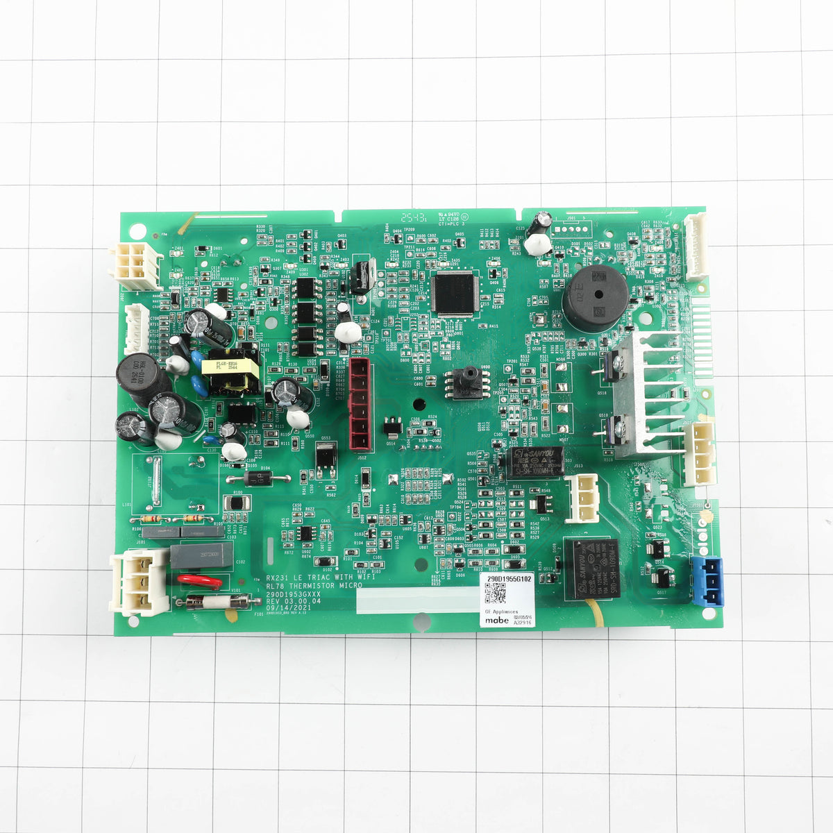 GE WH22X38438 Main Control Board With Instructions Tl Washer Le Genuine OEM photo 3