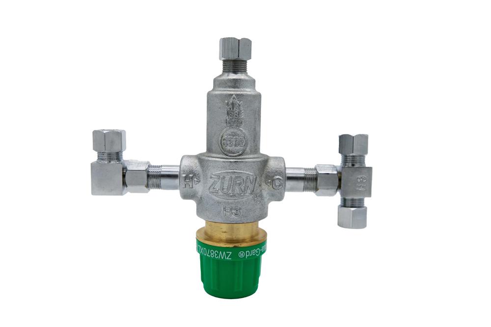 Zurn ZW3870XLTF Ds -3/8-IN. Aqua-gard Thermal (hot) Flush Thermostatic Mixing