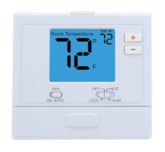 PRO1 T721 Thermostat 2H 1C Nonprogrammable