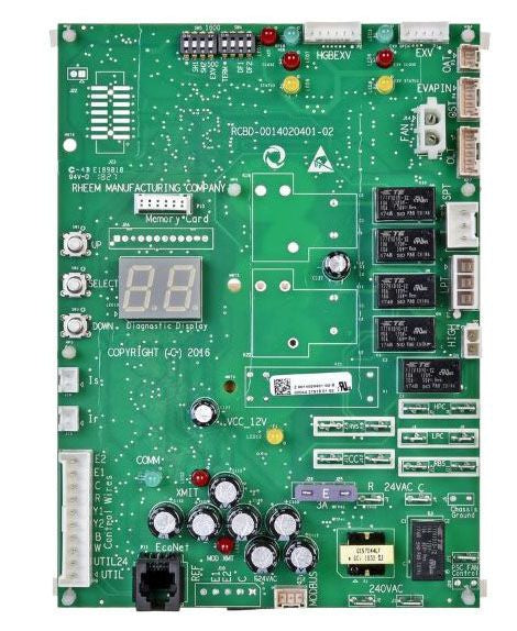 Rheem 47-105395-02 Econet Defrost Control Board 2STG Genuine OEM