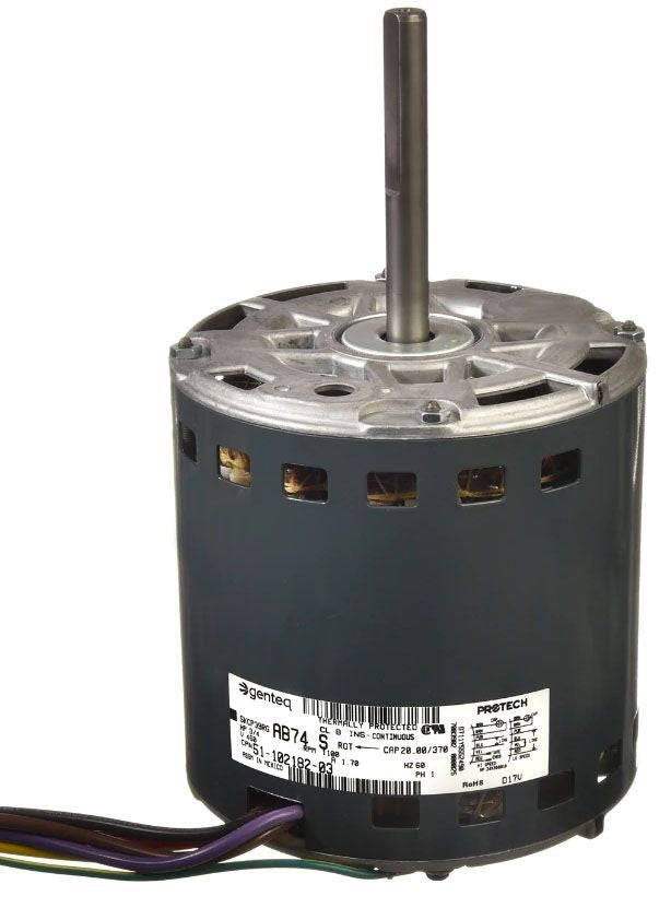 Rheem 51-100998-33 Motor Condenser 1/3 HP 1075 RPM 460/1/60 Genuine OEM