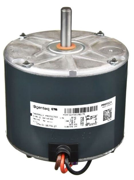 Rheem 51-101774-27 Motor Condenser 1/4HP 208-230/1 1075 1SPD Ccw Genuine OEM