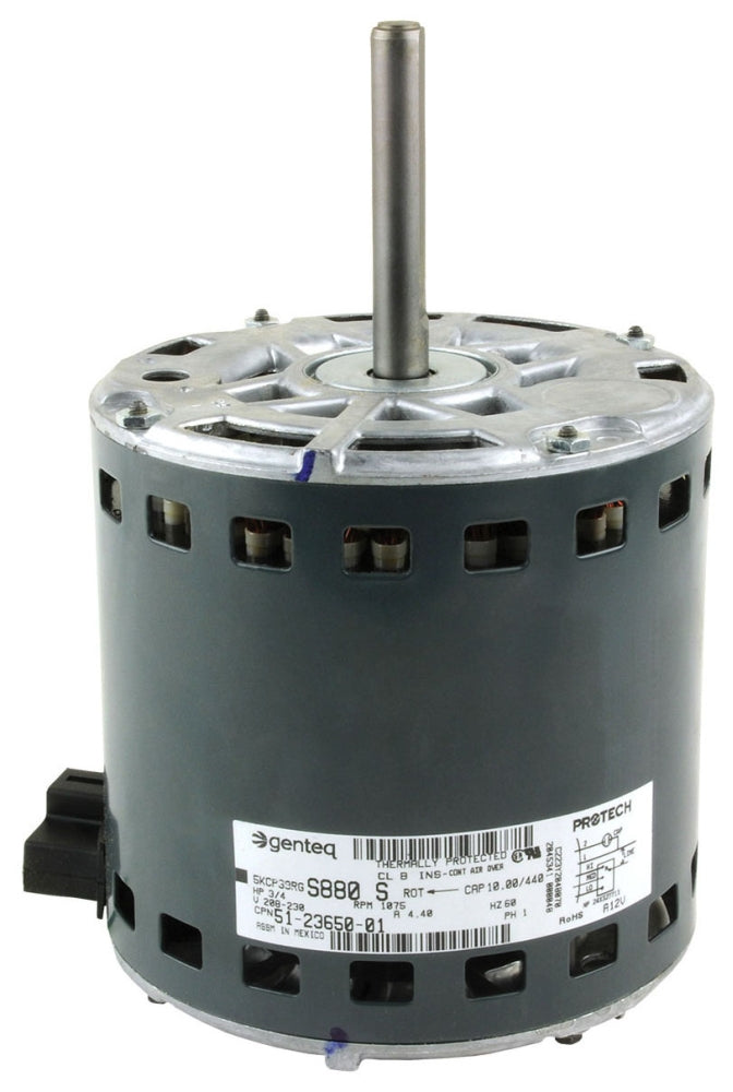 Rheem 51-23650-01 Motor Blower 3/4HP 208/230/1 1075 3SPD Ccw Genuine OEM