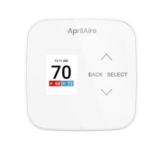 AprilAire S84N1H1C Thermostat Capacitive Touch Stainless 1H 1C
