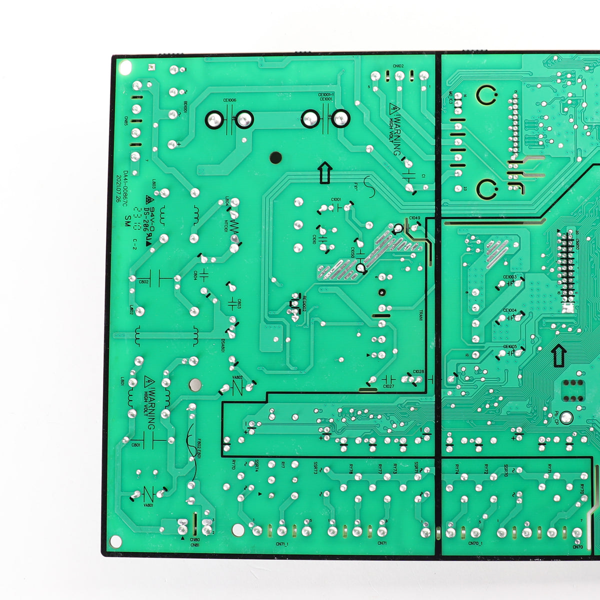 Samsung DA92-01199F Refrigerator Assembly PCB Main Tim 110V Aham LED RF600 OEM photo 2