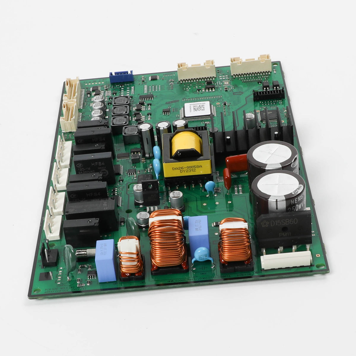 Samsung DA94-04603A Refrigerator Assembly PCB Eeprom 0X81 DA92-01139A D608 Aw photo 8