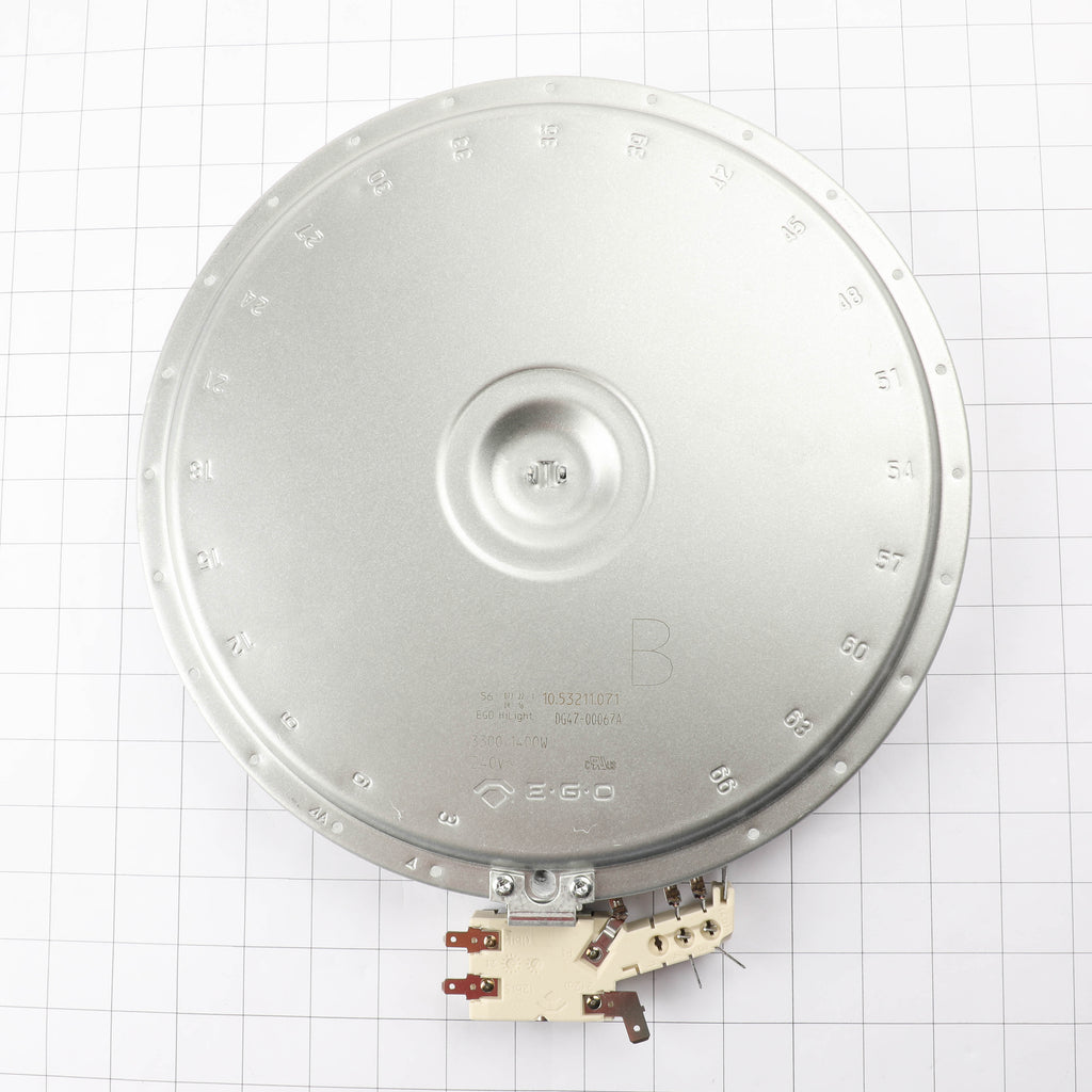Samsung DG47-00067A Range Heater Dual Radiant 6/9 1400W 3 Genuine OEM photo 2