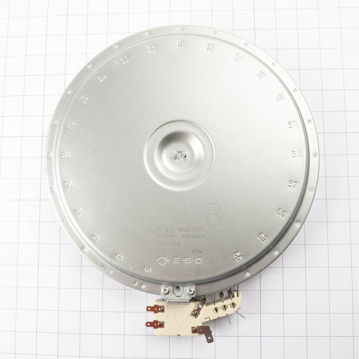 Samsung DG47-00067A Range Heater Dual Radiant 6/9 1400W 3 Genuine OEM photo 2