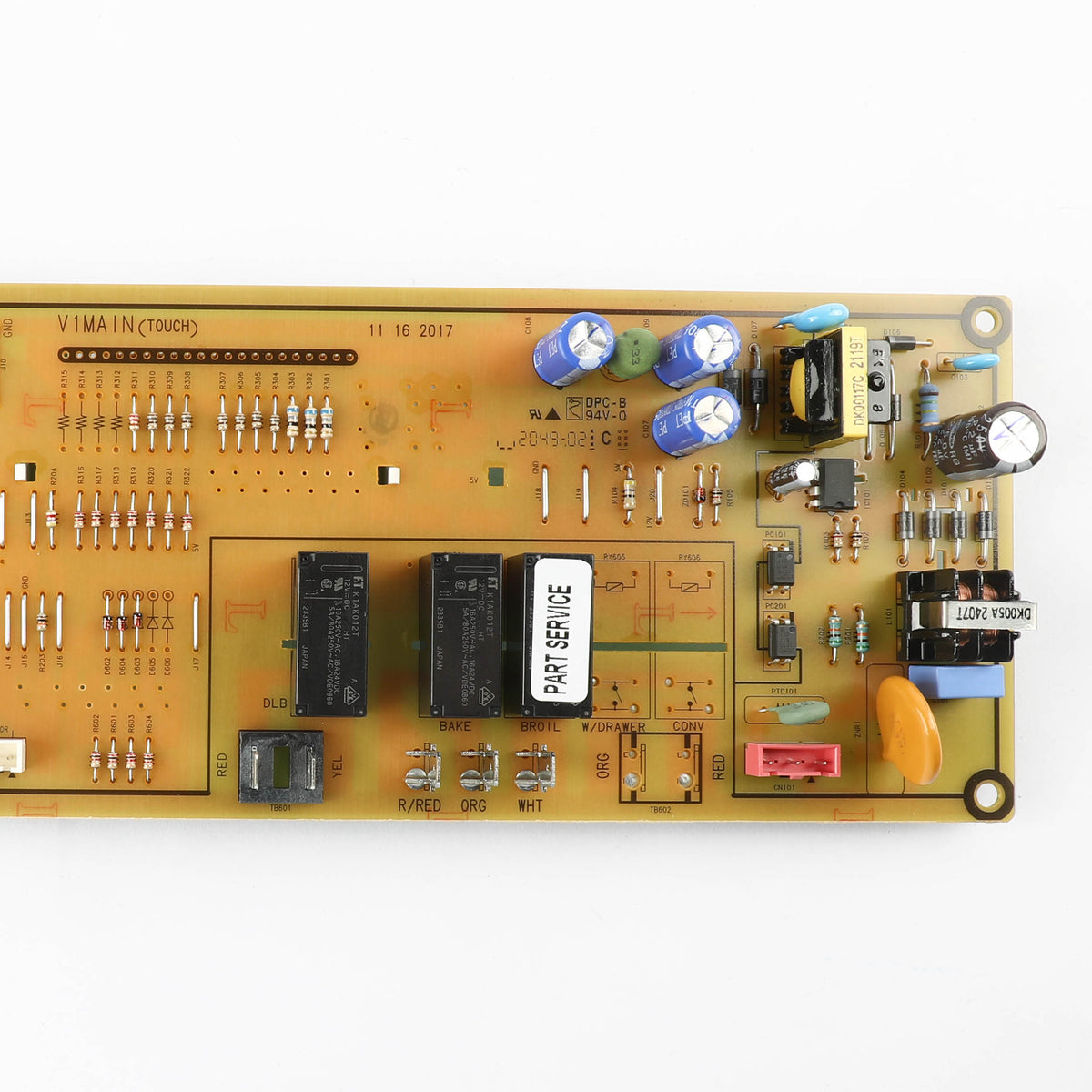 Samsung DG92-01107A Range Assembly PCB Main 302X19 Genuine OEM photo 2