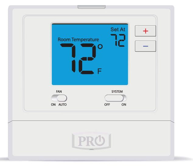 PRO1 T771 Non-programmable Thermostat (ge: 1H Or 1C Not Both)