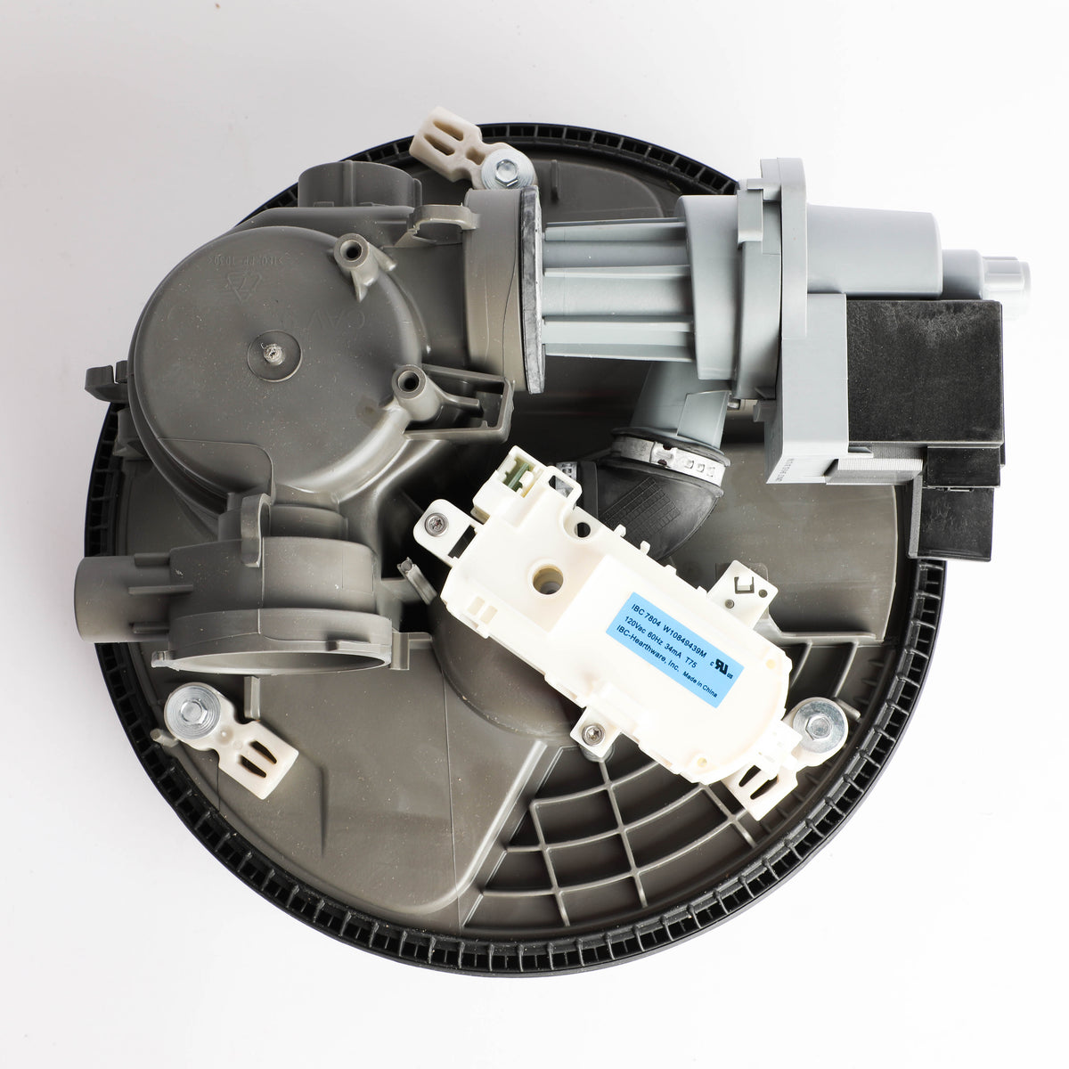 Whirlpool W11665769 Genuine OEM Dishwasher Pump and Motor Assembly W10917110 photo 3