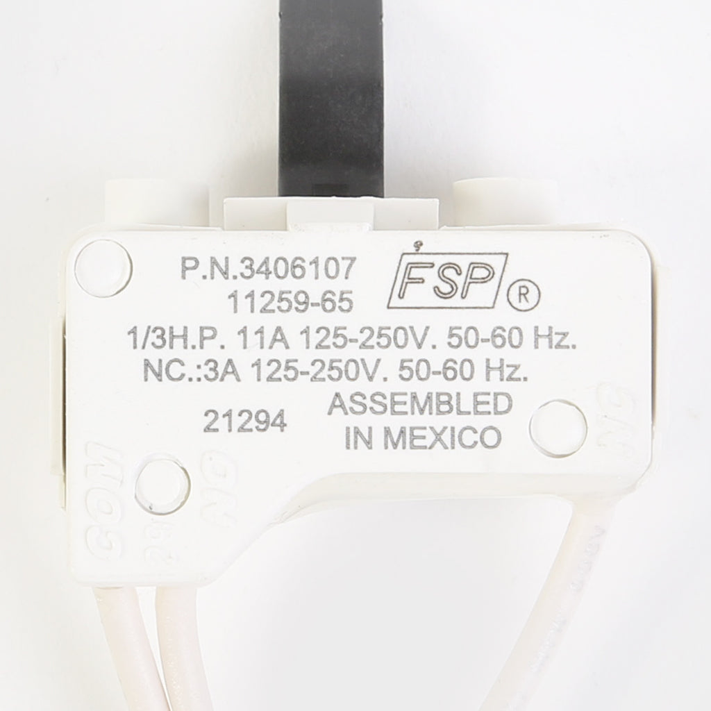 Whirlpool WP3406107 Dryer Dor Switch Genuine OEM photo 3