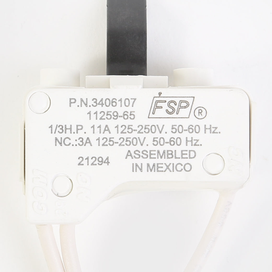 Whirlpool WP3406107 Dryer Dor Switch Genuine OEM photo 3