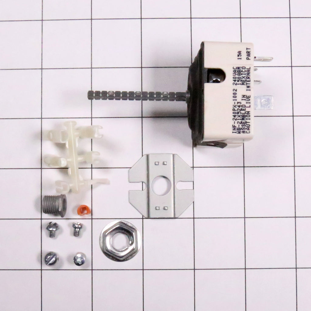 WB21X5243 Infinite Switch Kit fits GE Range photo 3