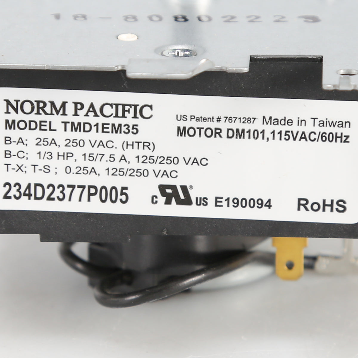 WE04X25280 Dryer Timer Replacement for GE photo 6