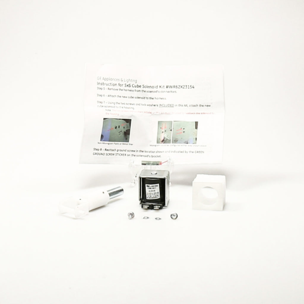WR62X23154 Ice Dispenser Solenoid Kit fits GE Refrigerator WR02X13138 WR02X13139