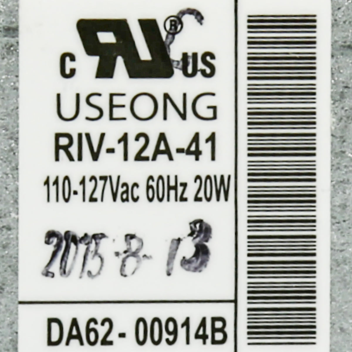 Samsung DA62-00914B Refrigerator Valve Water AC110~127V 2WAY #187+250 1 OEM photo 7