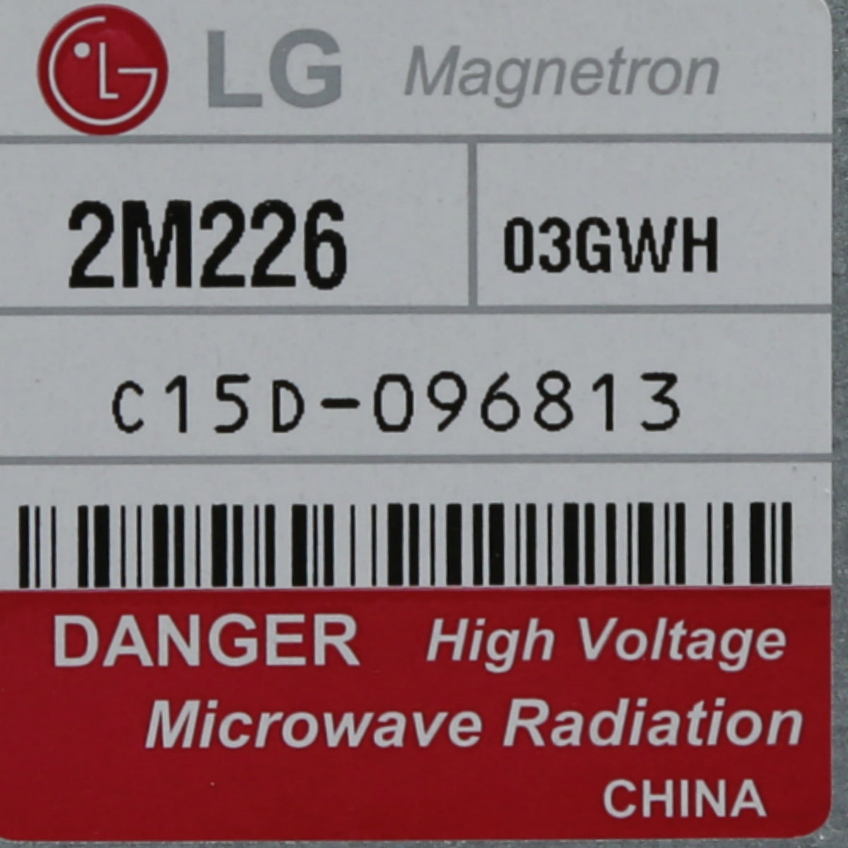 Whirlpool W10754299 Microwave Magnetron Genuine OEM