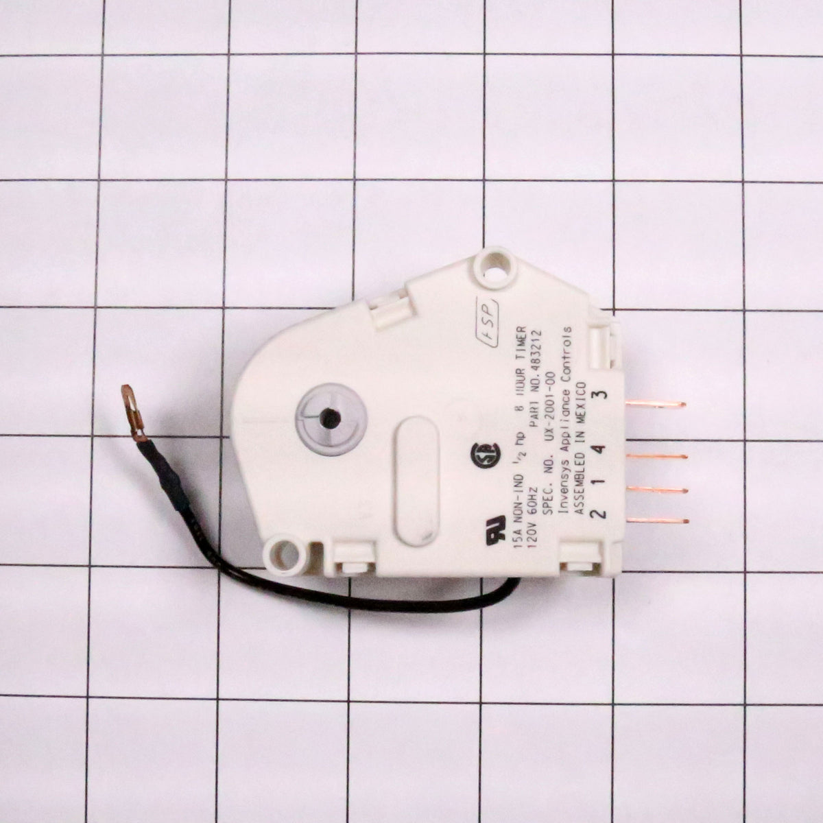 Whirlpool W10822278 Washer Defrost Timer Genuine OEM photo 3