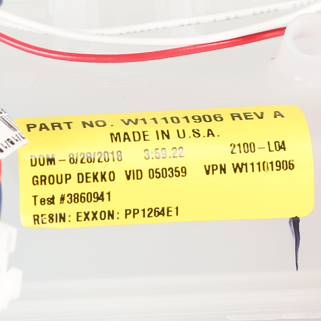 Whirlpool W11210463 Refrigerator Valve Genuine OEM