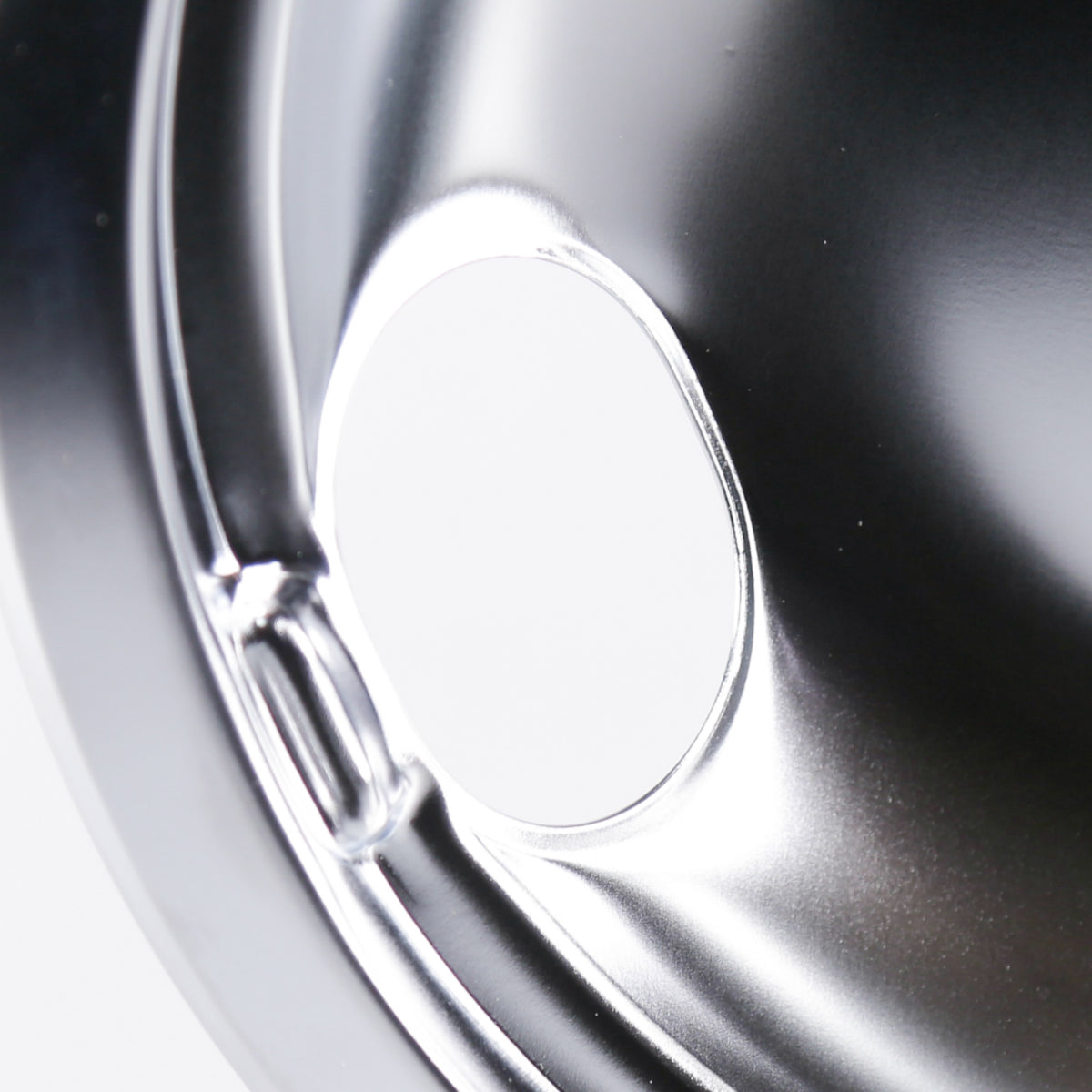 Whirlpool WPW10196405 Genuine OEM Range 8 Inch Chrome Drip Bowl 1065206 1065208 photo 3