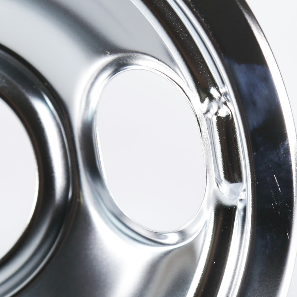Whirlpool WPW10196406 Genuine OEM Range 6 Inch Chrome Drip Bowl 1065207 1065209 photo 3