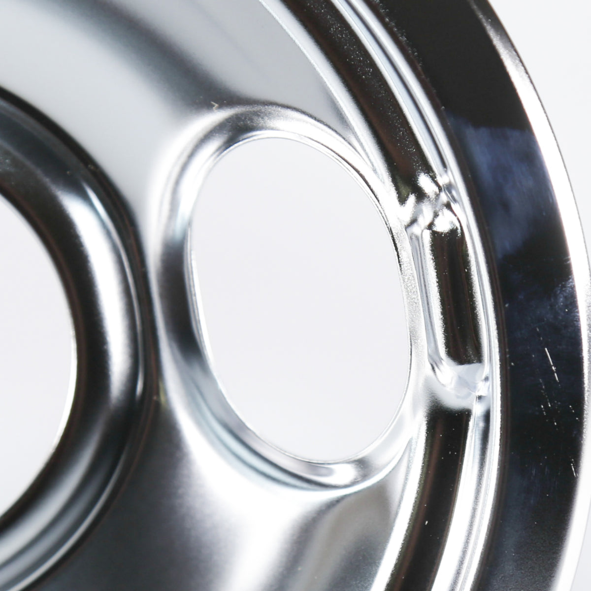 Whirlpool WPW10196406 Genuine OEM Range 6 Inch Chrome Drip Bowl 1065207 1065209 photo 3