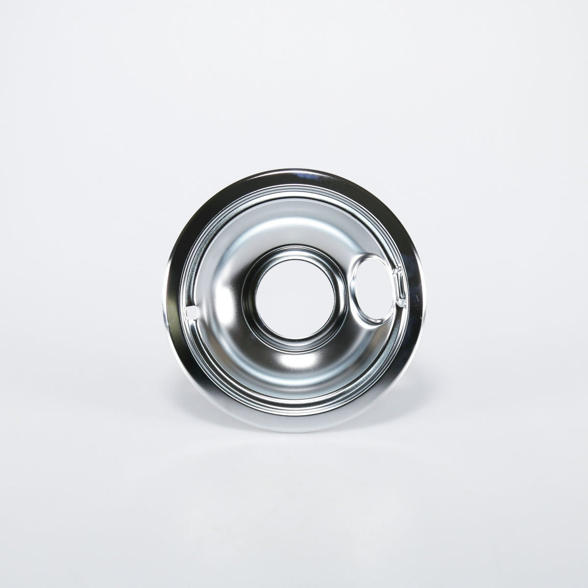Whirlpool WPW10196406 Genuine OEM Range 6 Inch Chrome Drip Bowl 1065207 1065209