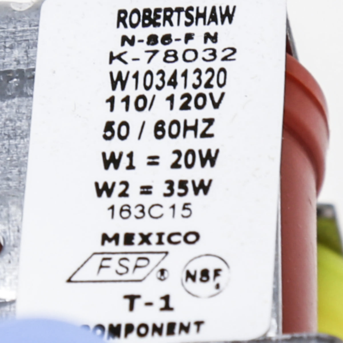 Whirlpool WPW10341320 Refrigerator Inlet Valve Genuine OEM photo 5